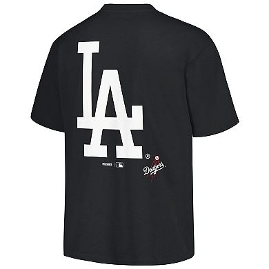 Men's PLEASURES  Black Los Angeles Dodgers Ballpark T-Shirt