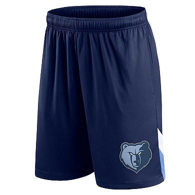 Men's Fanatics Branded Navy Memphis Grizzlies Slice Shorts