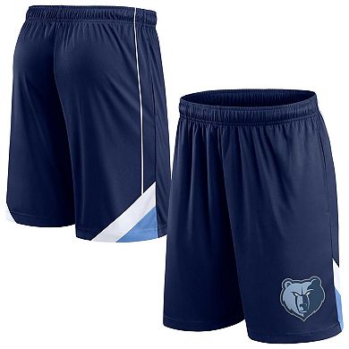 Men's Fanatics Branded Navy Memphis Grizzlies Slice Shorts