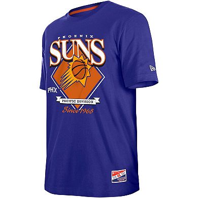 Men's New Era Purple Phoenix Suns Throwback T-Shirt