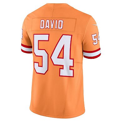 Men's Nike Lavonte David Orange Tampa Bay Buccaneers Vapor F.U.S.E. Limited Jersey