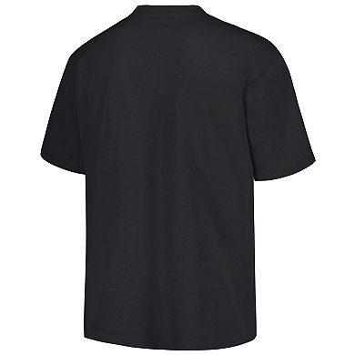 Men's PLEASURES  Black Cincinnati Reds Repurpose T-Shirt