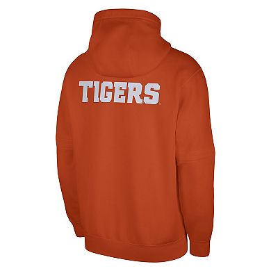 Men's Nike Orange Clemson Tigers Club Pullover Hoodie