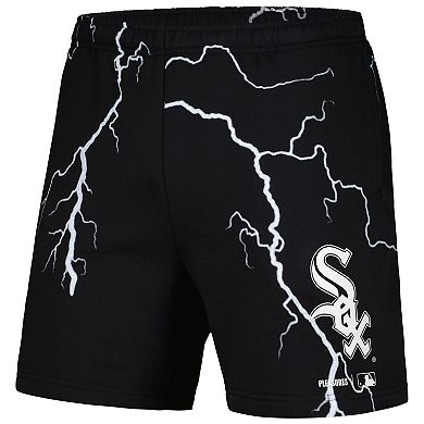 Men's PLEASURES  Black Chicago White Sox Lightning Shorts