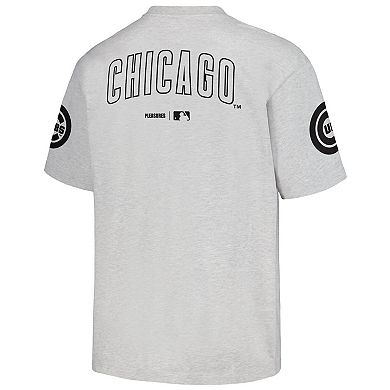 Men's PLEASURES  Gray Chicago Cubs Team T-Shirt