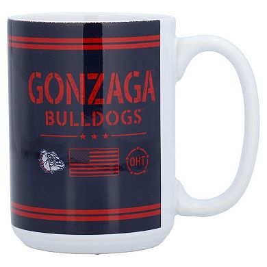 Gonzaga Bulldogs 15oz. OHT Military Appreciation Mug