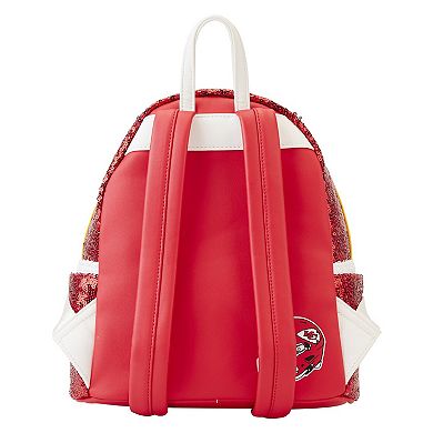 Loungefly Kansas City Chiefs Sequin Mini Backpack