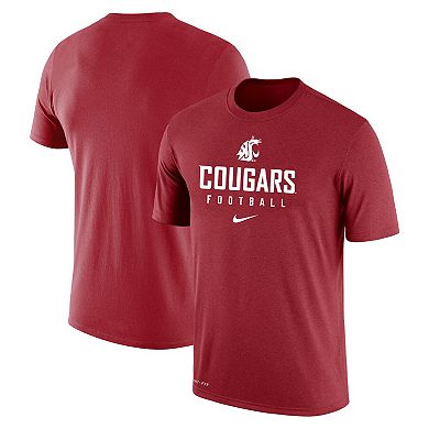Men's Nike  Crimson Washington State Cougars Changeover Performance T-Shirt