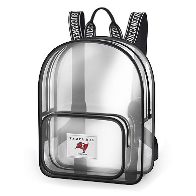 WEAR by Erin Andrews Tampa Bay Buccaneers Clear Stadium Backpack