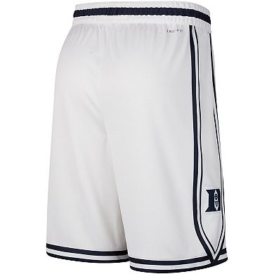 Men's Nike  White Duke Blue Devils Limited Performance Shorts