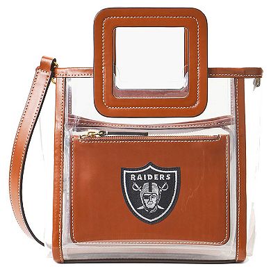 Women's STAUD  Las Vegas Raiders Clear Mini Shirley Bag