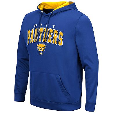 Men's Colosseum Royal Pitt Panthers Resistance Pullover Hoodie