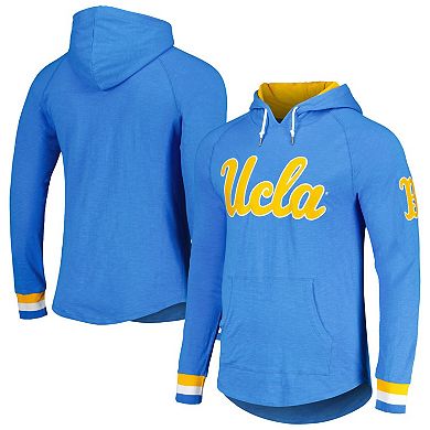 Men's Mitchell & Ness Light Blue UCLA Bruins Legendary Raglan Pullover Hoodie