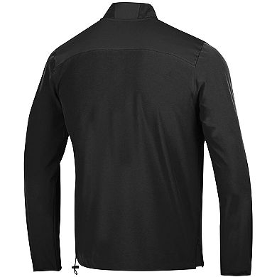 Men's Under Armour Black Northwestern Wildcats 2023 Motivate Half-Zip Top