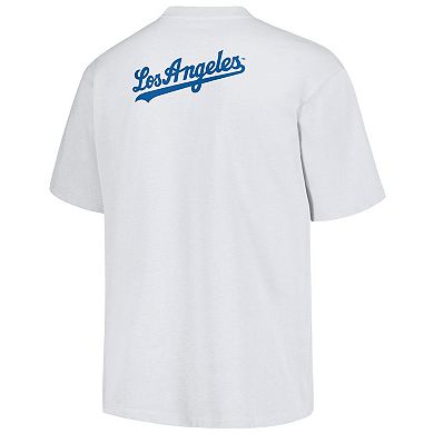 Men's PLEASURES  White Los Angeles Dodgers Mascot T-Shirt