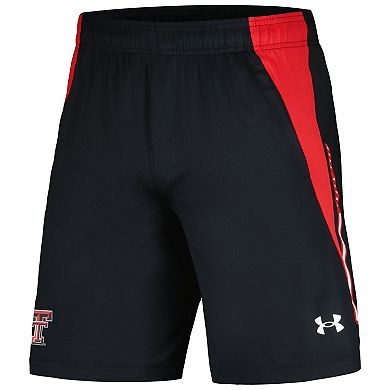 Men's Under Armour Black Texas Tech Red Raiders Tech Vent Shorts