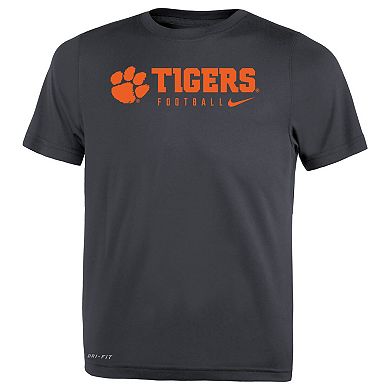 Toddler Nike Black Clemson Tigers Sideline Legend Performance T-Shirt