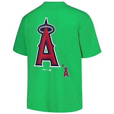 Men's PLEASURES  Green Los Angeles Angels Ballpark T-Shirt