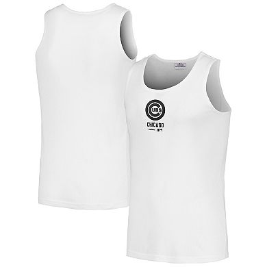 Men's PLEASURES  White Chicago Cubs Two-Pack Tank Top