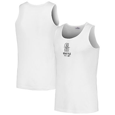 Men's PLEASURES  White Seattle Mariners Two-Pack Tank Top