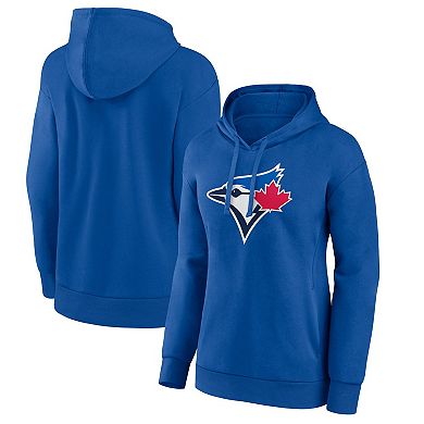 Women's Fanatics Branded Royal Toronto Blue Jays Logo Pullover Hoodie