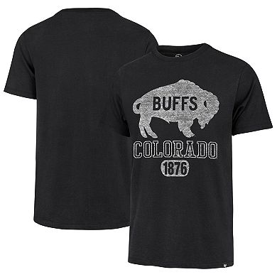 Men's '47  Black Colorado Buffaloes 1876 Franklin T-Shirt