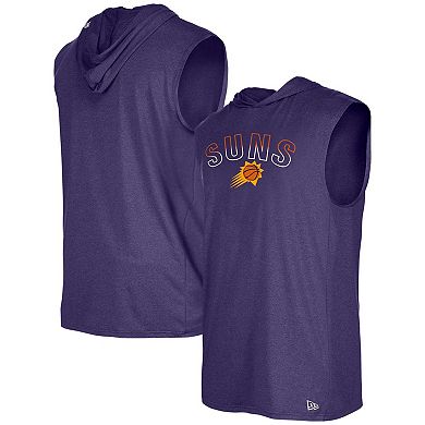 Men's New Era Purple Phoenix Suns Hoodie Sleeveless T-Shirt