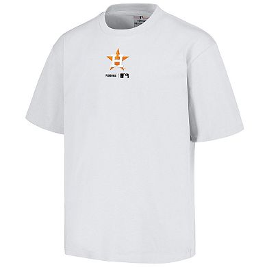 Men's PLEASURES  White Houston Astros Mascot T-Shirt