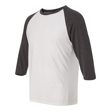 Anvil Triblend Raglan Three-Quarter Sleeve T-Shirt