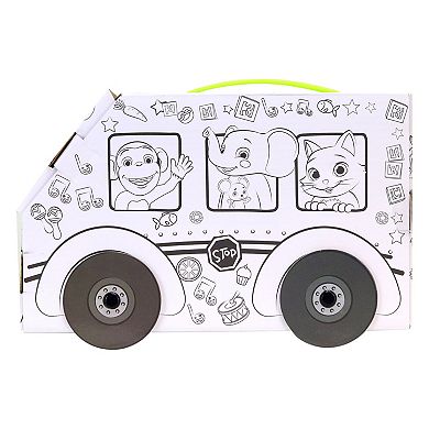 Tara Toy Cocomelon on the Go Activity Fun Coloring Book with Stickers 