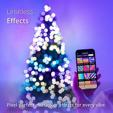 Twinkly Candies 100-Light Candle-Shape RGB String Lights