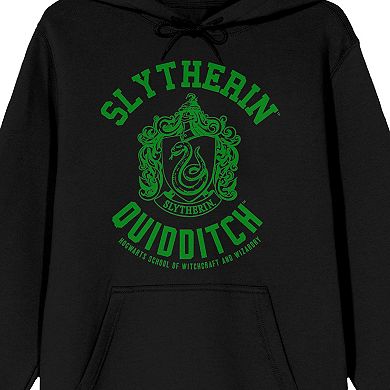 Men's Harry Potter Slytherin Quidditch Seal Graphic Hoodie