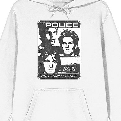 Men's The Police Synchronicity Tour Poster Graphic Hoodie