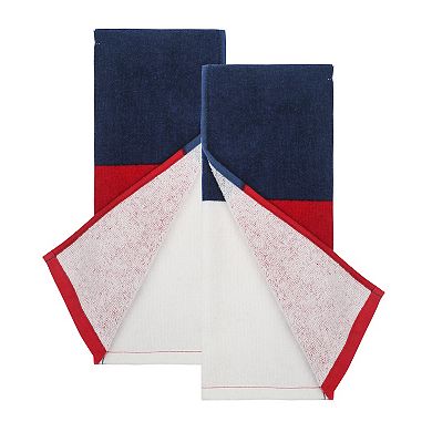 Celebrate Together™ Americana Texas Terry Cloth 2-Pack Kitchen Towel Set