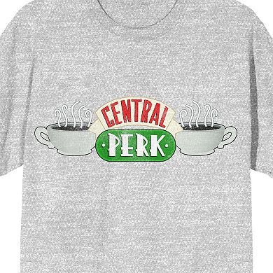 Men's Friends Central Perk Coffee Shop Logo Graphic Tee