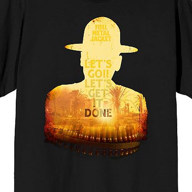 Men's Full Metal Jacket Ombre Drill Sergeant Graphic Tee