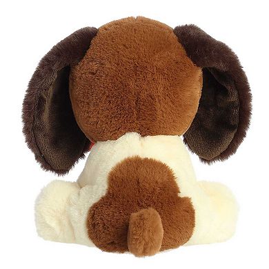 Aurora Small Brown Valentine Val Pets 9" A Rose For You Pup Heartwarming Stuffed Animal