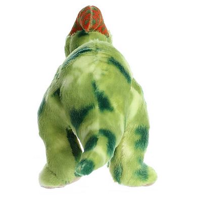 Aurora Large Green Dinos & Dragons 16" Parasaurolophus Ferocious Stuffed Animal