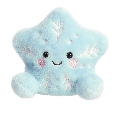 Aurora Mini Blue Palm Pals 5" Frosty Snowflake Adorable Stuffed Animal