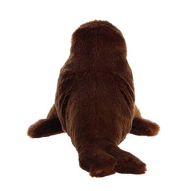 Aurora Small Brown Mini Flopsie 8" Walrus Adorable Stuffed Animal