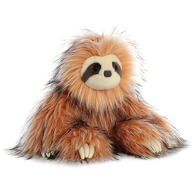 Aurora Large Orange Luxe Boutique 15" Skyler Sloth Exquisite Stuffed Animal
