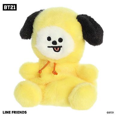 Aurora Mini Yellow Bt21 Palm Pals 5" Chimmy Lovable Stuffed Doll