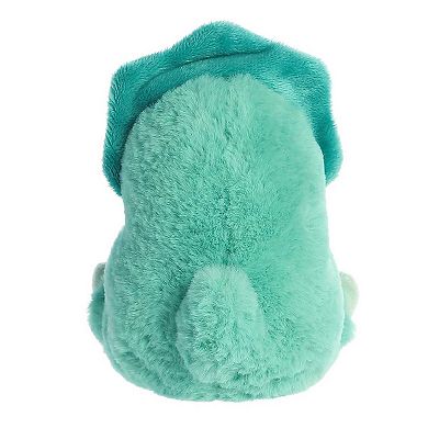 Aurora Mini Blue Rolly Pet 5" Teya Triceratops Round Stuffed Animal