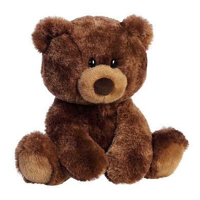 Aurora Medium Brown Bear 10" Coco Swirl Bear Snuggly Stuffed Animal