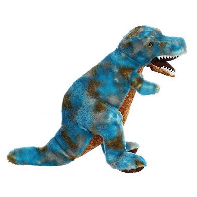 Aurora Large Blue Dinos & Dragons 17" T-Rex Ferocious Stuffed Animal