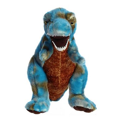 Aurora Large Blue Dinos & Dragons 17" T-Rex Ferocious Stuffed Animal