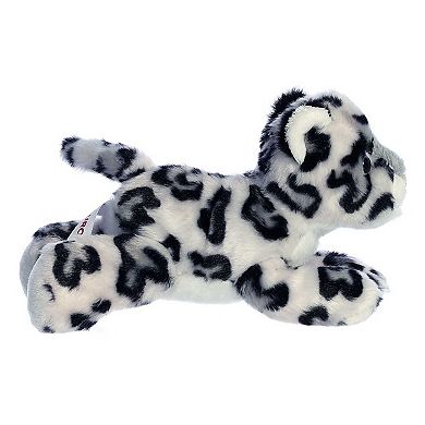 Aurora Small Grey Mini Flopsie 8" Snow Leopard Adorable Stuffed Animal