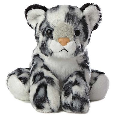 Aurora Small Grey Mini Flopsie 8" Snow Leopard Adorable Stuffed Animal