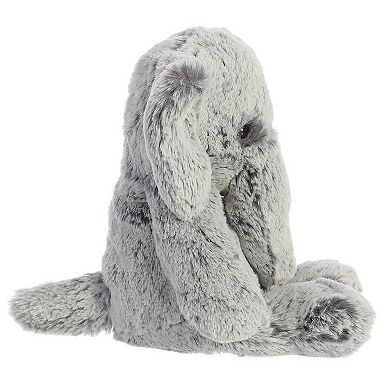 Aurora Small Grey Sweet & Softer 9" Elephant Snuggly Stuffed Animal