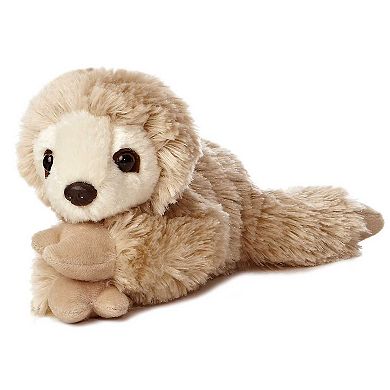 Aurora Small Brown Mini Flopsie 8" Sloth Adorable Stuffed Animal